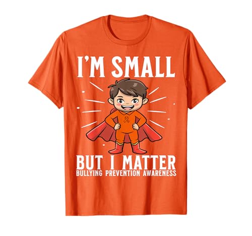 Orange Unity Day Orange Anti Bullying Bully Prevention Kids T-Shirt von Flo Design End Bullying
