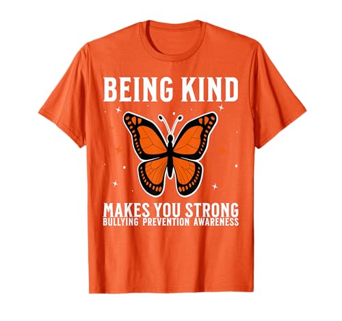 Orange Unity Day Orange Anti Bullying Bully Prevention Kids T-Shirt von Flo Design End Bullying