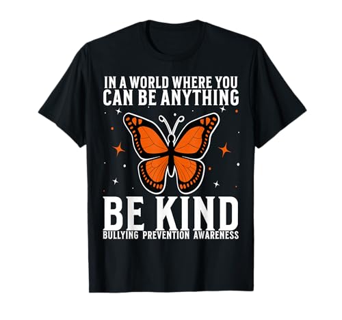 Orange Unity Day Orange Anti Bullying Bully Prevention Kids T-Shirt von Flo Design End Bullying