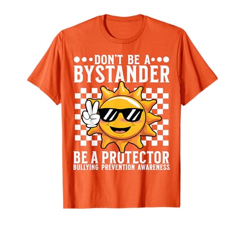 Orange Unity Day Orange Anti Bullying Bully Prevention Kids T-Shirt von Flo Design End Bullying
