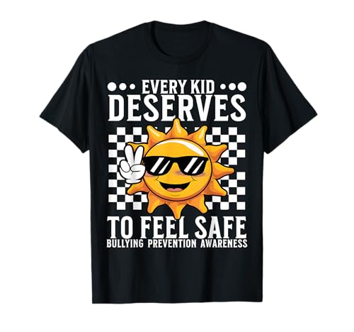 Orange Unity Day Orange Anti Bullying Bully Prevention Kids T-Shirt von Flo Design End Bullying