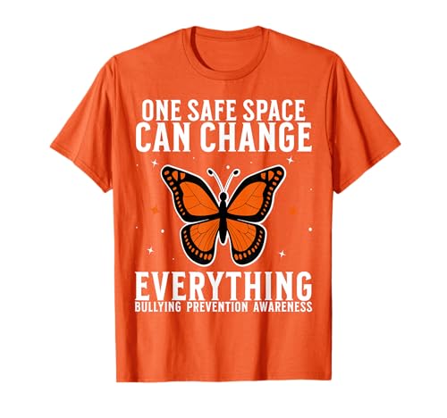 Orange Unity Day Orange Anti Bullying Bully Prevention Kids T-Shirt von Flo Design End Bullying