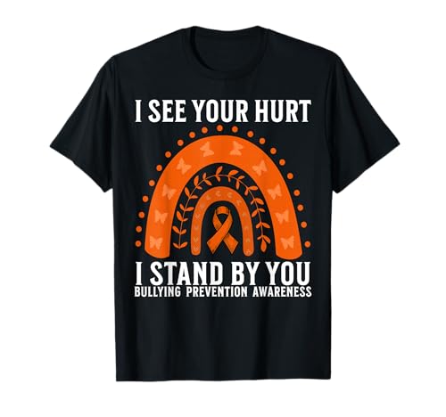 Orange Unity Day Orange Anti Bullying Bully Prevention Kids T-Shirt von Flo Design End Bullying