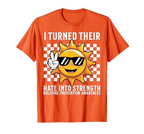 Orange Unity Day Orange Anti Bullying Bully Prevention Kids T-Shirt von Flo Design End Bullying