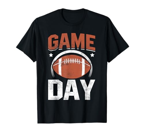 Game Day Football Men Women Youth American Football Kids T-Shirt Game Day Football Men Women Youth American Football Kids T-Shirt von Flo Design Football Outfits