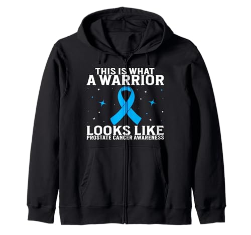 Prostate Cancer Awareness Prostate Cancer Gifts for Men Kapuzenjacke von Flo Design Prostate Cancer Awareness Aapparel