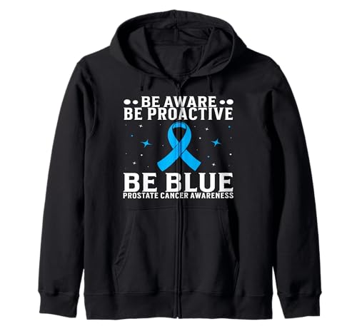 Prostate Cancer Awareness Support Prostate Cancer Gifts Men Kapuzenjacke von Flo Design Prostate Cancer Awareness Aapparel