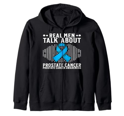 Prostate Cancer Awareness Support Prostate Cancer Gifts Men Kapuzenjacke von Flo Design Prostate Cancer Awareness Aapparel