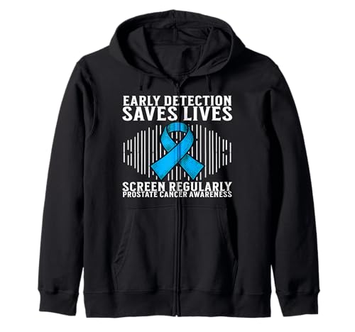 Prostate Cancer Awareness Support Prostate Cancer Gifts Men Kapuzenjacke von Flo Design Prostate Cancer Awareness Aapparel
