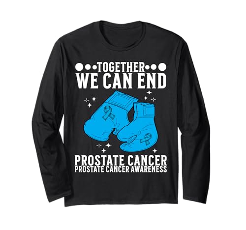 Prostate Cancer Awareness Support Prostate Cancer Gifts Men Langarmshirt von Flo Design Prostate Cancer Awareness Aapparel