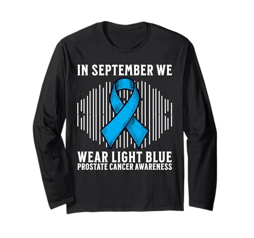 Prostate Cancer Awareness Support Prostate Cancer Gifts Men Langarmshirt von Flo Design Prostate Cancer Awareness Aapparel