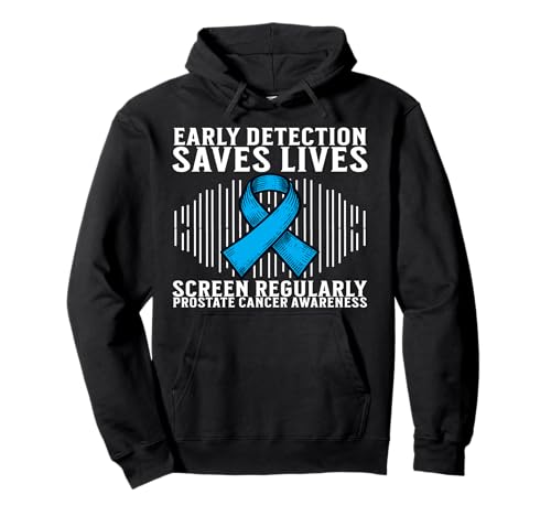 Prostate Cancer Awareness Support Prostate Cancer Gifts Men Pullover Hoodie von Flo Design Prostate Cancer Awareness Aapparel