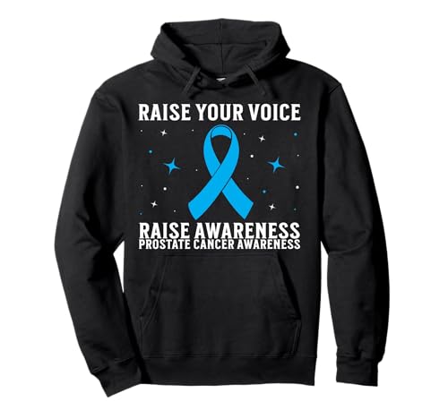 Prostate Cancer Awareness Support Prostate Cancer Gifts Men Pullover Hoodie von Flo Design Prostate Cancer Awareness Aapparel
