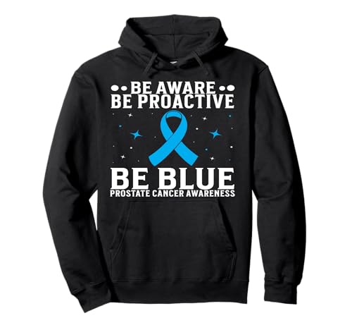 Prostate Cancer Awareness Support Prostate Cancer Gifts Men Pullover Hoodie von Flo Design Prostate Cancer Awareness Aapparel