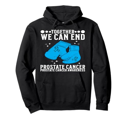 Prostate Cancer Awareness Support Prostate Cancer Gifts Men Pullover Hoodie von Flo Design Prostate Cancer Awareness Aapparel