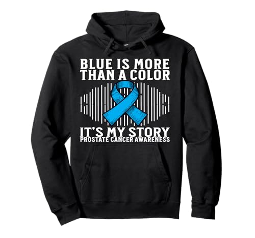 Support Prostate Cancer Awareness Gifts for Men Survivors Pullover Hoodie von Flo Design Prostate Cancer Awareness Aapparel