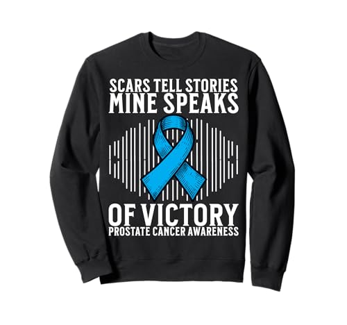 Support Prostate Cancer Awareness Gifts for Men Survivors Sweatshirt von Flo Design Prostate Cancer Awareness Aapparel