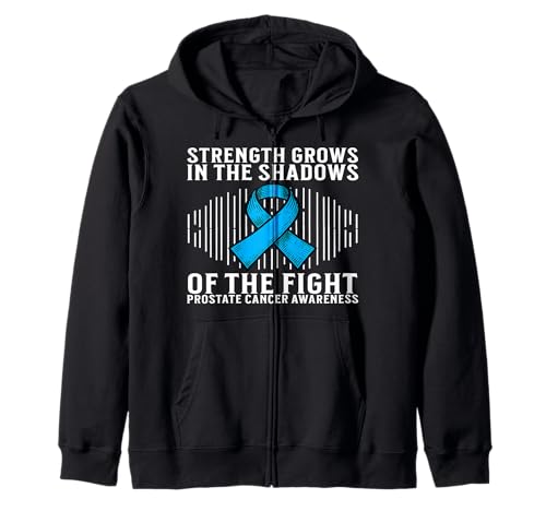 Support Prostate Cancer Awareness Gifts for Men Warrior Kapuzenjacke von Flo Design Prostate Cancer Awareness Aapparel