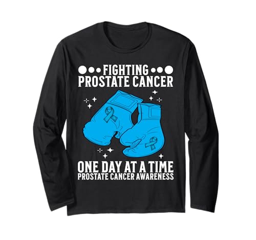 Support Prostate Cancer Awareness Gifts for Men Warrior Langarmshirt Support Prostate Cancer Awareness Gifts for Men Warrior Langarmshirt von Flo Design Prostate Cancer Awareness Aapparel