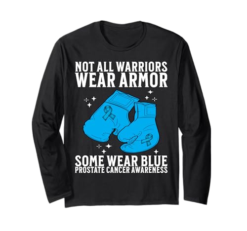 Support Prostate Cancer Awareness Gifts for Men Warrior Langarmshirt Support Prostate Cancer Awareness Gifts for Men Warrior Langarmshirt von Flo Design Prostate Cancer Awareness Aapparel