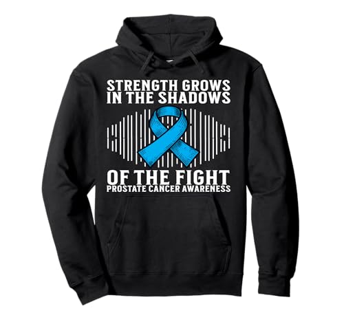 Support Prostate Cancer Awareness Gifts for Men Warrior Pullover Hoodie von Flo Design Prostate Cancer Awareness Aapparel