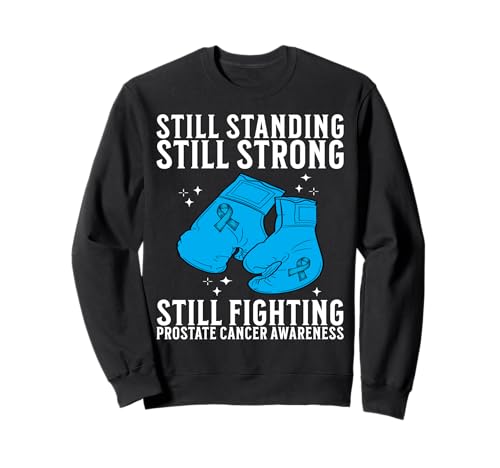 Support Prostate Cancer Awareness Gifts for Men Warrior Sweatshirt von Flo Design Prostate Cancer Awareness Aapparel