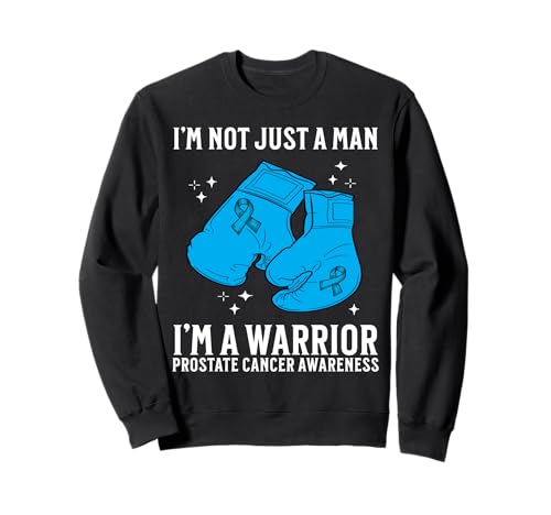 Support Prostate Cancer Awareness Gifts for Men Warrior Sweatshirt von Flo Design Prostate Cancer Awareness Aapparel