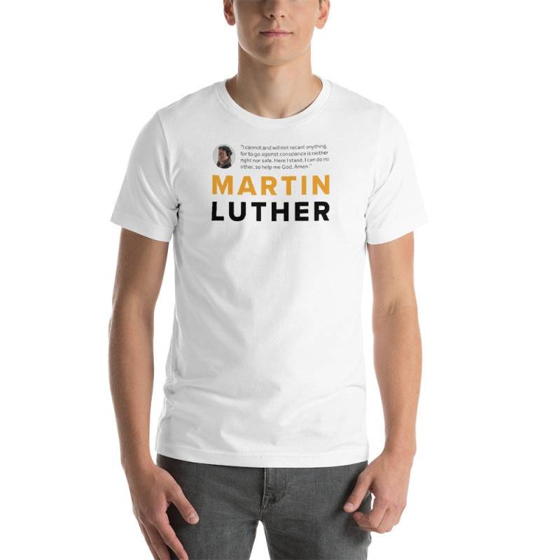 Martin Luther Kurzarm Unisex T-Shirt Martin Luther Kurzarm Unisex T-Shirt von MansfieldandCo