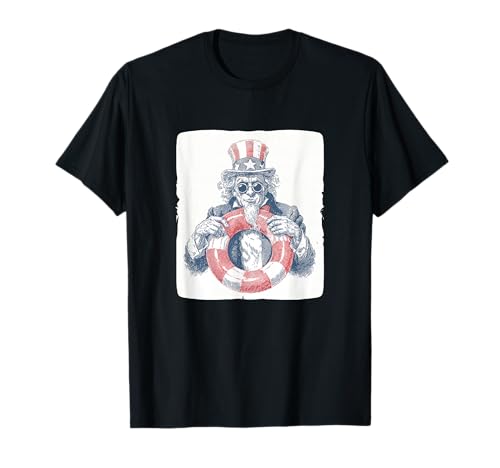 Lustiger Sam mit Schwimmring für Jungen und Mädchen T-Shirt von Floating Sam Outfit