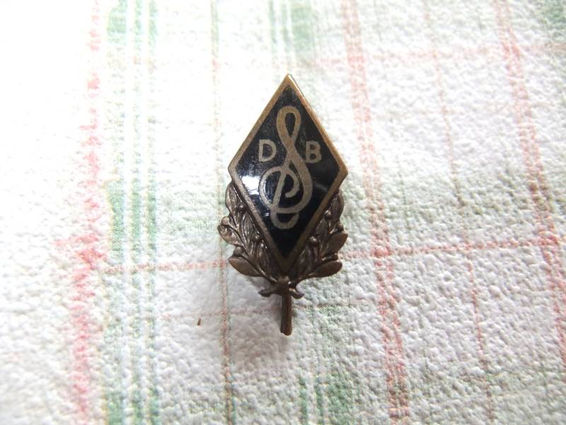 Alte Anstecknadel Deutscher Sängerbund, Lorbeerkranz, Ehrung, Vintage Alte Anstecknadel Deutscher Sängerbund, Lorbeerkranz, Ehrung, Vintage von FlohmiOmi