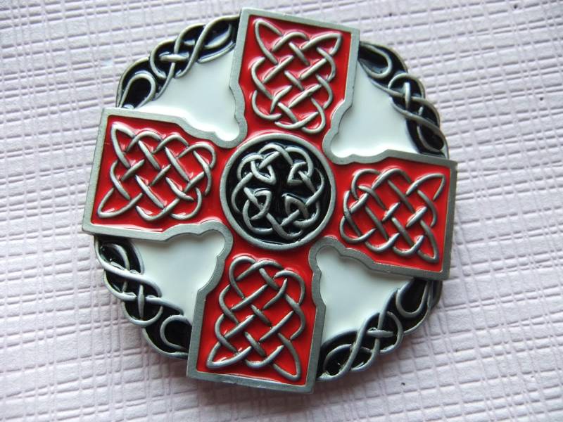 Buckle Gürtelschnalle Celtic Cross Vintage 90Er England, Pure Pewter Dragon Collection Sammler von FlohmiOmi