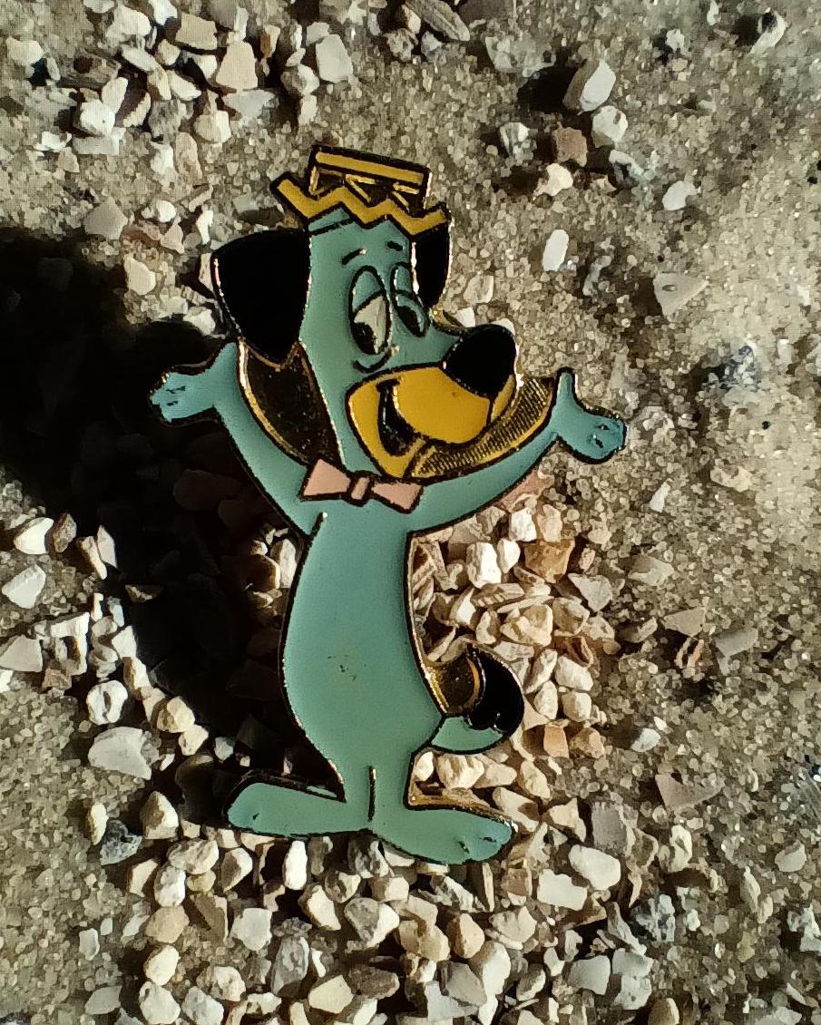 Lapel Pin, Anstecknadel Huckleberry Hound, Comic Serie Hucky Und Seine Freunde, Sammler, Vintage Lapel Pin, Anstecknadel Huckleberry Hound, Comic Serie Hucky Und Seine Freunde, Sammler, Vintage von FlohmiOmi