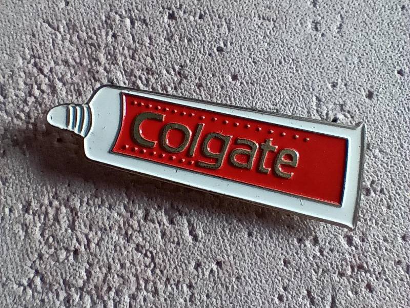 Lapel Pin Anstecknadel Colgate Zahnpasta Zahncreme Werbemittel Dental Merchandise Sammler Lapel Pin Anstecknadel Colgate Zahnpasta Zahncreme Werbemittel Dental Merchandise Sammler von FlohmiOmi