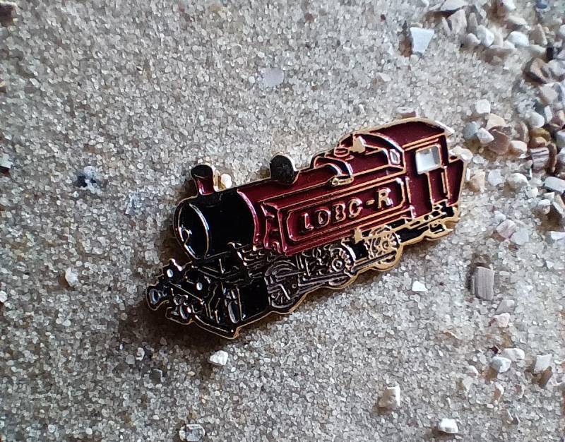 Lapel Pin Anstecknadel Lokomotive Ldbcr Eisenbahn Zug Modellbau Sammler Verkehr Transport von FlohmiOmi