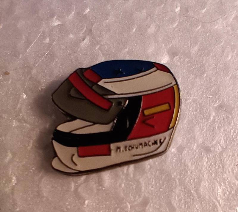Lapel Pin Anstecknadel Rennhelm Michael Schumacher Motorsport, Rennsport, Fanartikel Sammler Lapel Pin Anstecknadel Rennhelm Michael Schumacher Motorsport, Rennsport, Fanartikel Sammler von FlohmiOmi