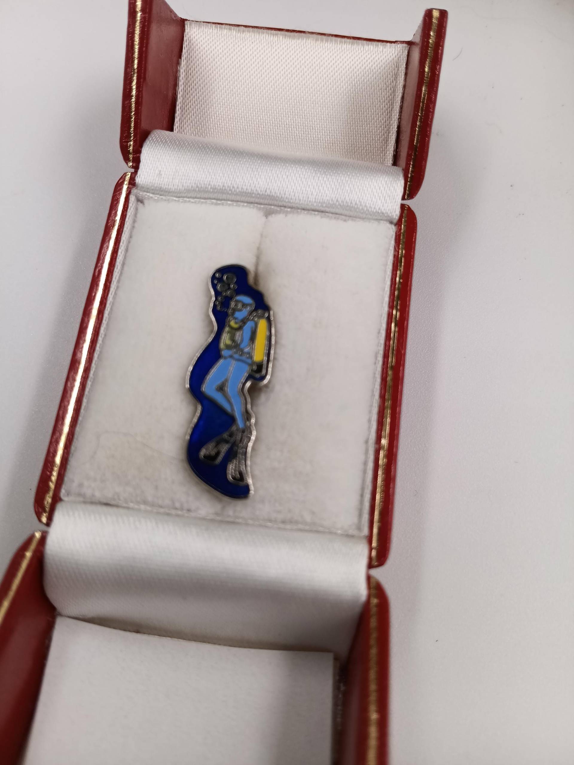 Lapel Pin Anstecknadel Taucher Meer Wasser Ozean Sport Sammler Lapel Pin Anstecknadel Taucher Meer Wasser Ozean Sport Sammler von FlohmiOmi