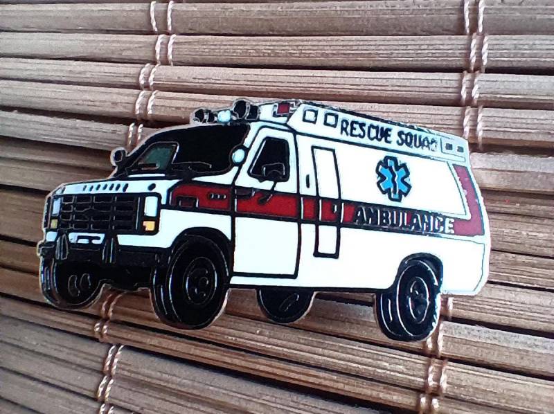 Lapel Pin Krankenwagen Rescue Squad Ambulance Sanität Rettung Sammler Lapel Pin Krankenwagen Rescue Squad Ambulance Sanität Rettung Sammler von FlohmiOmi