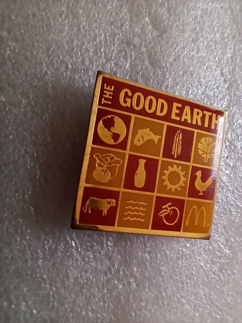 Lapel Pin Mc Donalds The Good Earth, Sammler, Fast Food, Merchandise, Werbemittel Lapel Pin Mc Donalds The Good Earth, Sammler, Fast Food, Merchandise, Werbemittel von FlohmiOmi