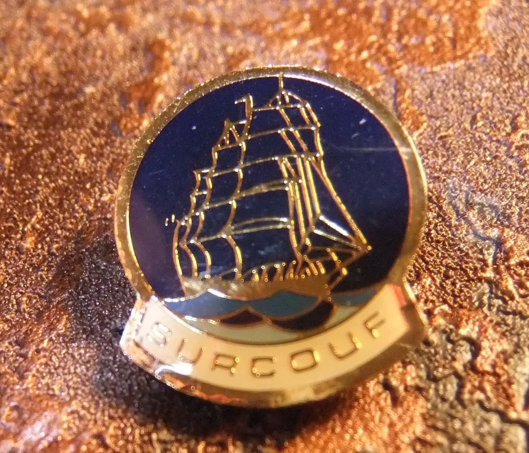 Lapel Pin Segelschiff Surcouf Marine Pirat Sammler Meer Ozean Nautik Lapel Pin Segelschiff Surcouf Marine Pirat Sammler Meer Ozean Nautik von FlohmiOmi