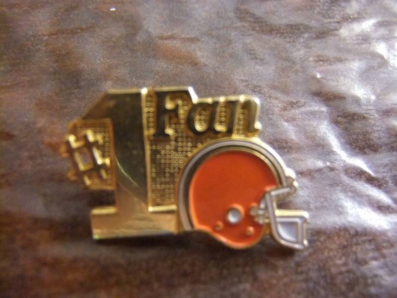 Pin #1 Fan Cleveland Browns Nfl Sport Fanartikel Sammler Vintage 1987 von FlohmiOmi