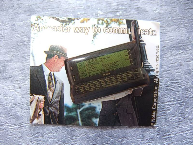 Pin Anstecknadel Altes Nokia Blackberry, Sammler, Vintage Pin Anstecknadel Altes Nokia Blackberry, Sammler, Vintage von FlohmiOmi