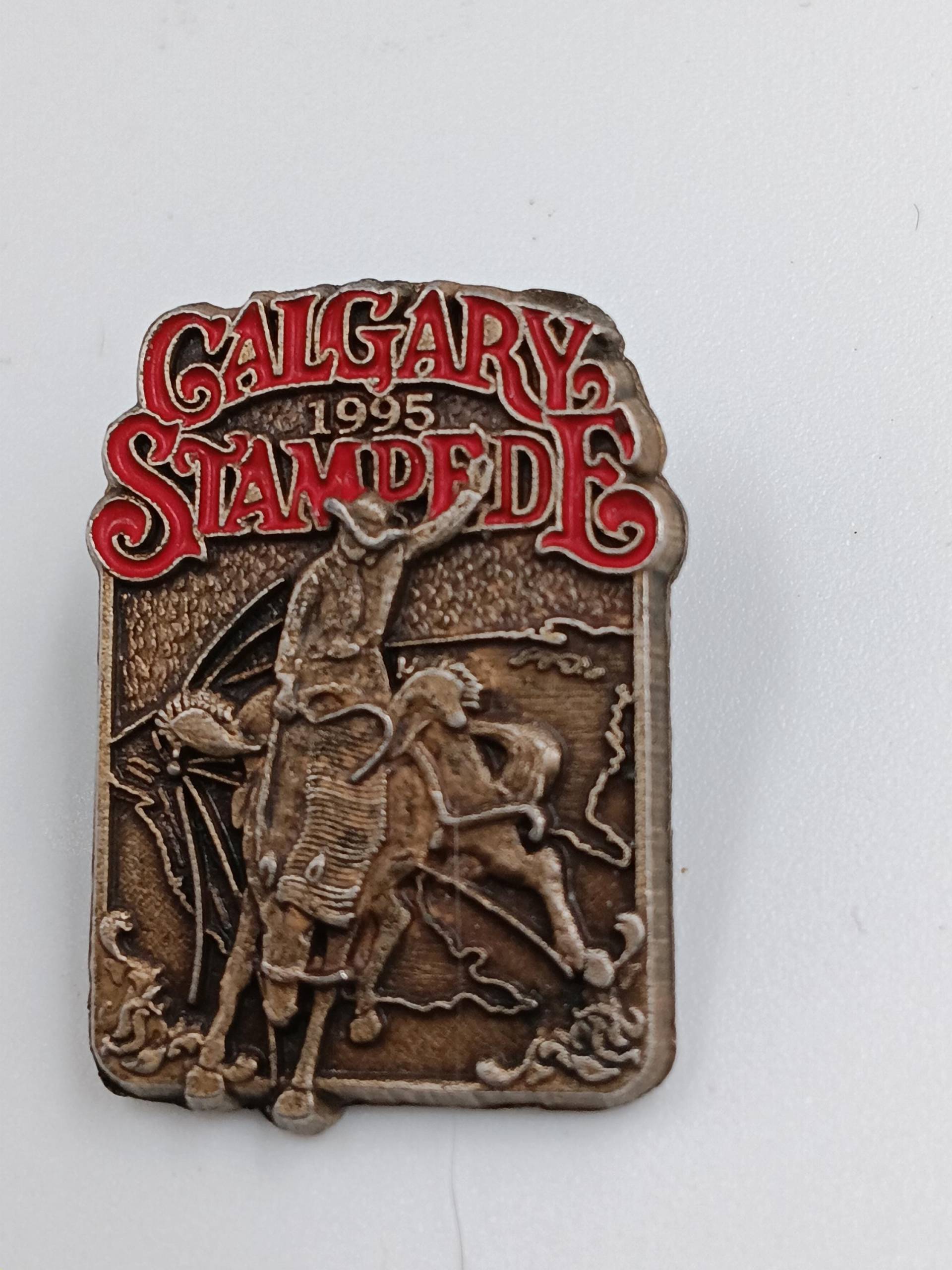 Pin Anstecknadel Rodeo Calgary Stampede 1995 Sammler Sport Pferde Pin Anstecknadel Rodeo Calgary Stampede 1995 Sammler Sport Pferde von FlohmiOmi