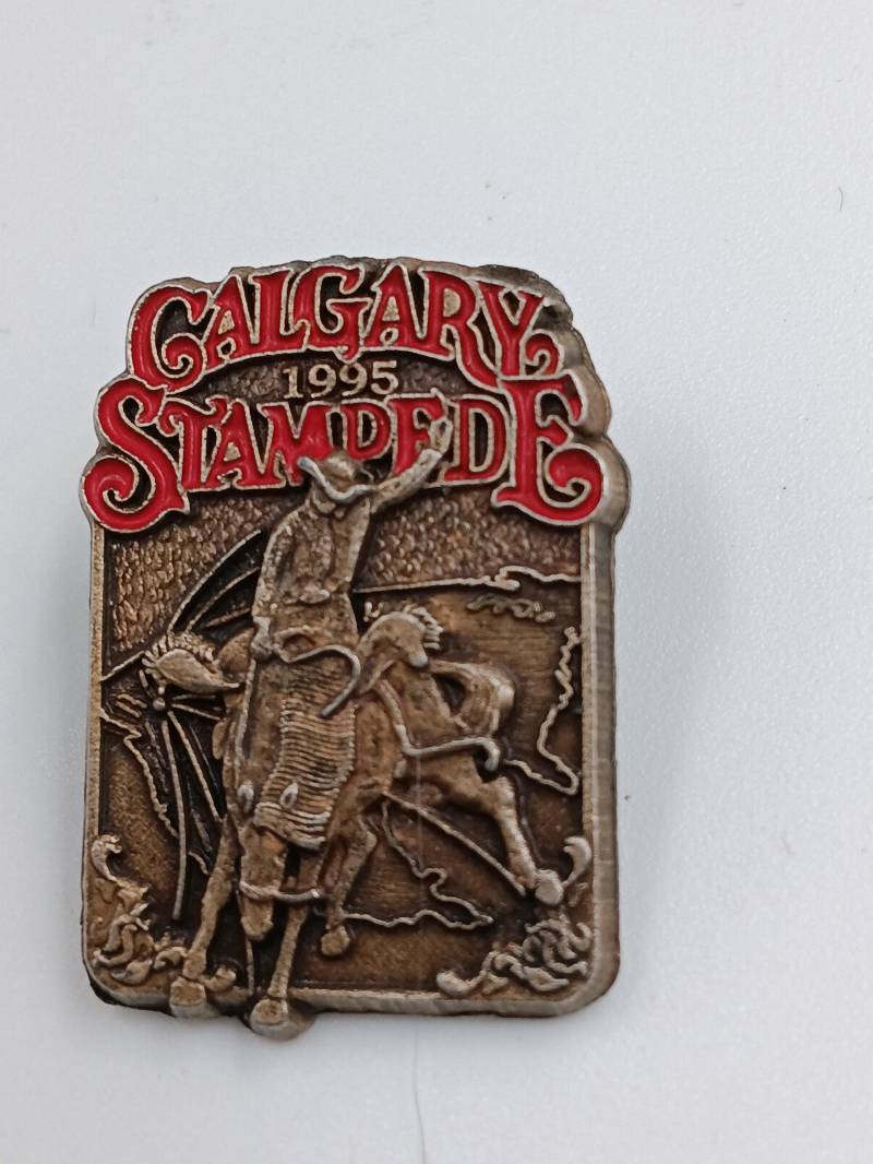 Pin Anstecknadel Rodeo Calgary Stampede 1995 Sammler Sport Pferde Pin Anstecknadel Rodeo Calgary Stampede 1995 Sammler Sport Pferde von FlohmiOmi