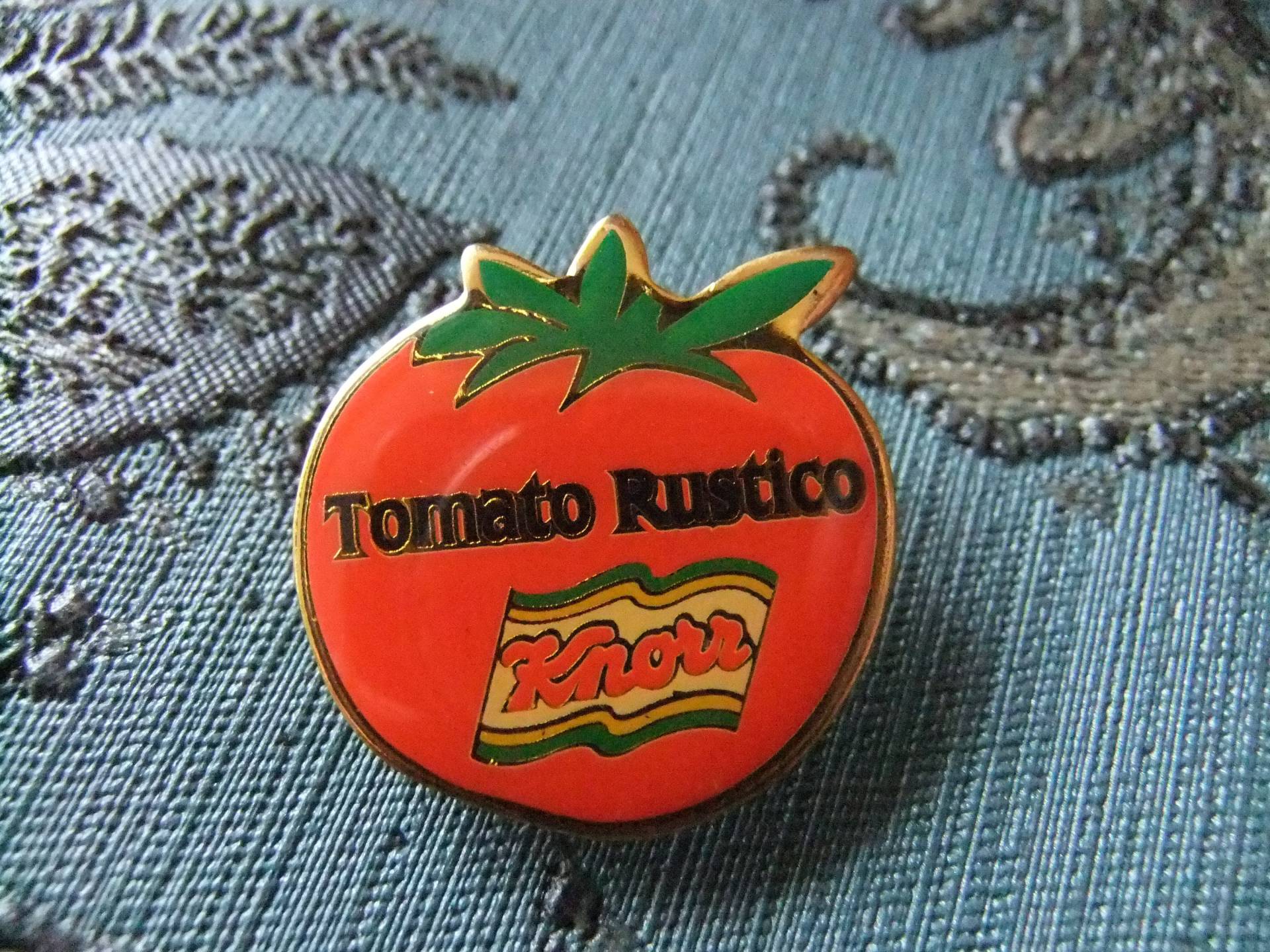 Pin Knorr Tomato Rustico, Sammler, Werbemittel, Lebensmittel, Rar Pin Knorr Tomato Rustico, Sammler, Werbemittel, Lebensmittel, Rar von FlohmiOmi
