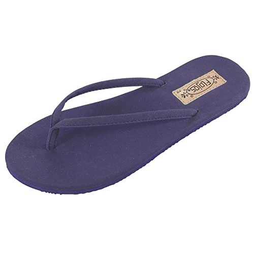 Flojos Damen Fiesta Flach, Blau (Navy), 37 EU von Flojos