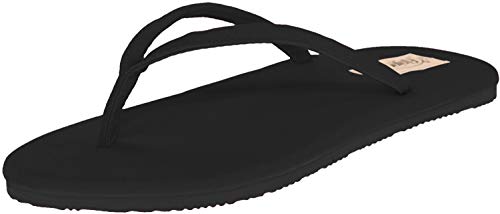 Flojos Damen Fiesta Flipflop, Blau Gestreift, 43 EU von Flojos