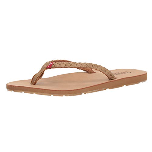 Flojos Damen Harper Flache Sandale, Hellbraun, 40 EU von Flojos