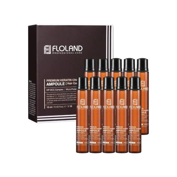 Floland - Premium Keratin Change Ampoule - 13ml*10ea Floland - Premium Keratin Change Ampoule - 13ml*10ea von Floland