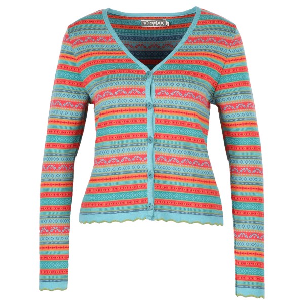 Flomax - Women's Kurzjacke Fee - Cardigan Gr S bunt von Flomax