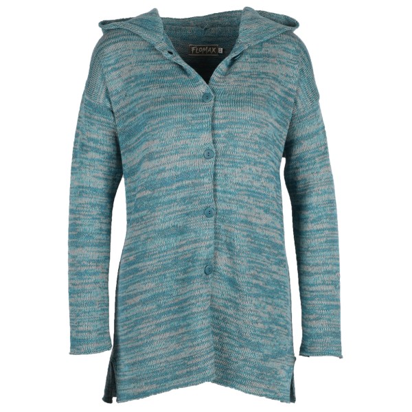 Flomax - Women's Oversize Kapuzenjacke Lilly - Freizeitjacke Gr 40/42 türkis von Flomax